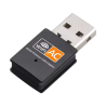 El adaptador WiFi USB 2.0 de 600 Mbps ofrece una conexión inalámbrica rápida, estable y confiable para tu ordenador de escritori